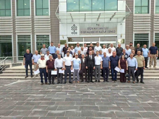 Kaymakam Özaydın, Erzin’e Veda Etti