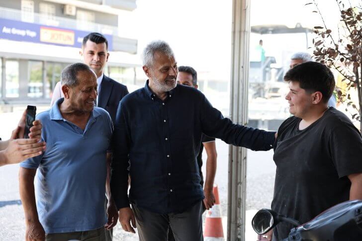Başkan Öntürk’ten Yol Çalışmasında İnceleme