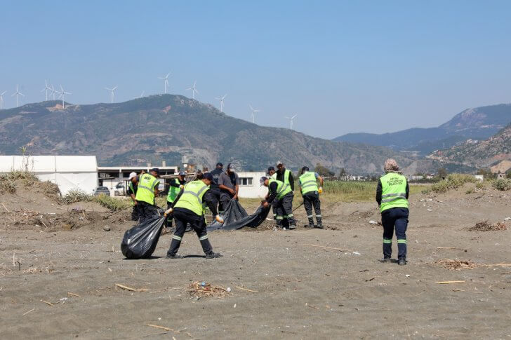 HBB’den Samandağ Sahili’nde Doğa Koruma Mesaisi