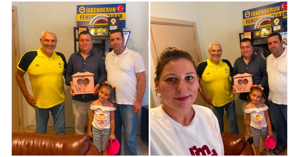 Engelliyim Engel Tanımam Derneği’nden İskenderun Fenerbahçeliler Derneği’ne Ziyaret