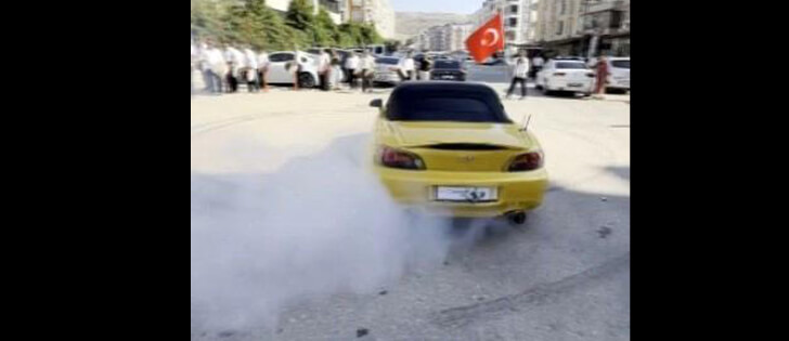 Düğün Konvoyundaki Drifte 156 Bin TL Para Cezası