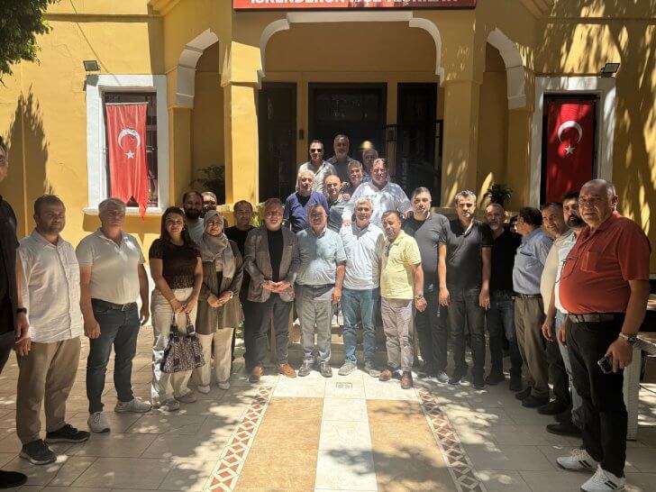 İGC’den MHP İlçe Başkanı Turan Bozkurt’a Hayırlı Olsun Ziyareti
