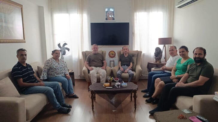 İskenderun Gazeteciler Cemiyeti’nden Duayen Gazeteci Rızkullah Terbiyeli’ye Anlamlı Ziyaret
