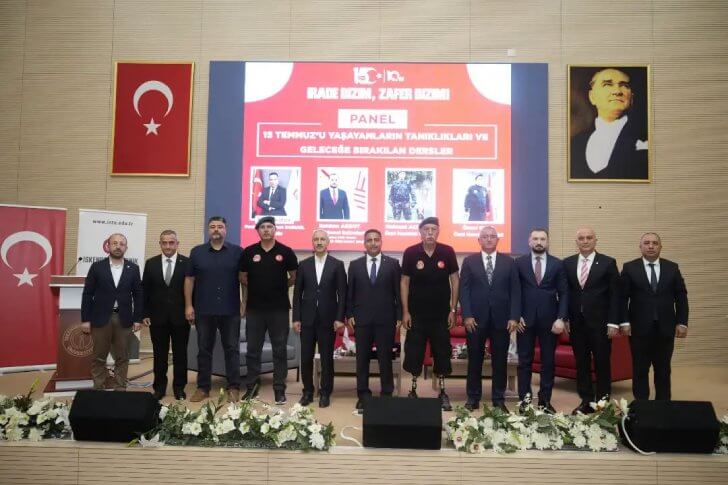 İskenderun Teknik Üniversitesi’nde 15 Temmuz Ruhu Tanıklıklarla Geleceğe Taşındı