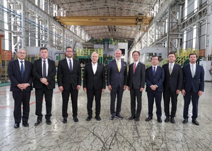 Japon Büyükelçi Tamura Masami Tosyalı Toyo Tesislerini Ziyaret Etti