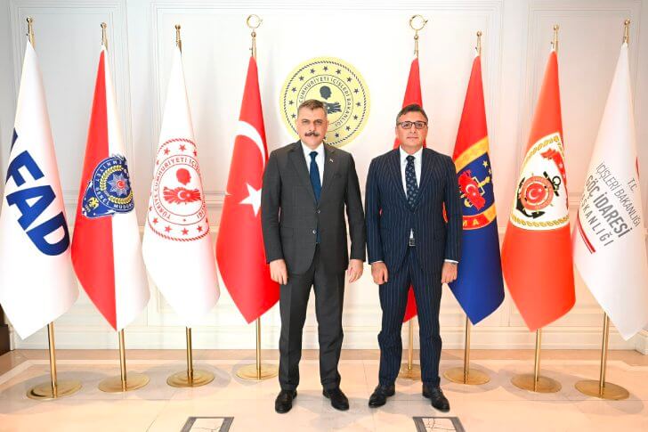 Başkan Dönmez’den İçişleri Bakanı Mustafa Çiftçi’ye Ziyaret