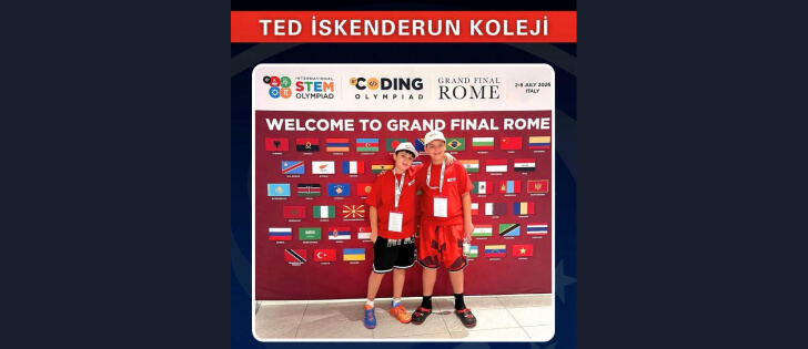 TED İskenderun Koleji Öğrencileri STEM Olimpiyatları’nda Türkiye’yi Temsil Ediyor