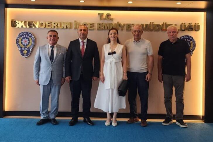 Ariad Yönetiminden Emniyet Müdürü Ekici’ye Hayırlı Olsun Ziyareti