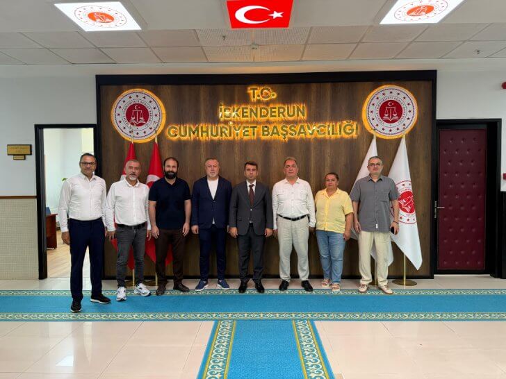 İGC Yönetiminden Başsavcı Burak Öztürk’e Hayırlı Olsun Ziyareti