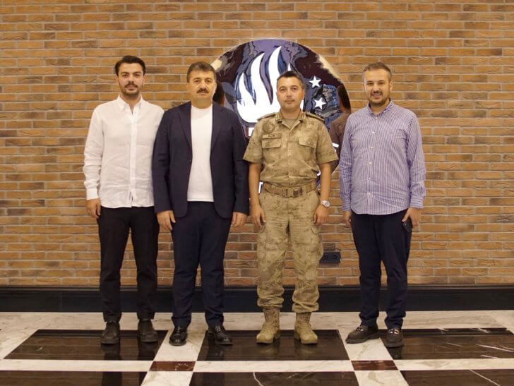 İlçe Jandarma Komutanı Jandarma Binbaşı Mustafa Açık’tan TED İskenderun Koleji’ne Ziyaret