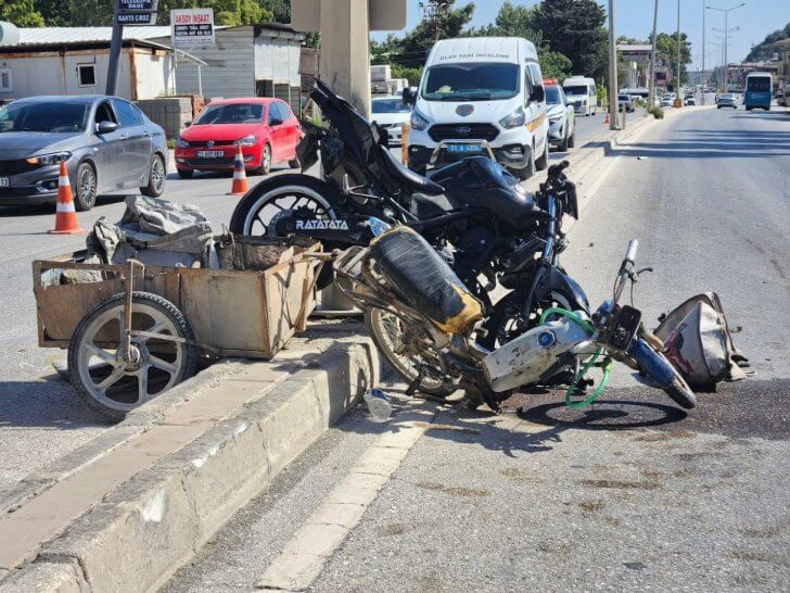 Motosiklet Kazasında 72 Yaşındaki Sürücü Hayatını Kaybetti