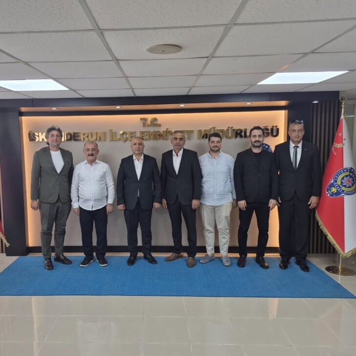 MÜSİAD Hatay Yönetimi’nden Emniyet Müdürü Ekici’ye Ziyaret